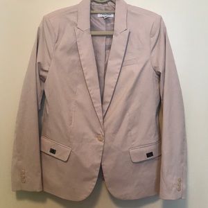 Calvin Klein blush blazer with pockets